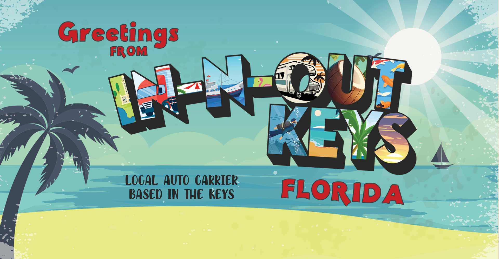 Shipping vehicles in and out of the Florida Keys