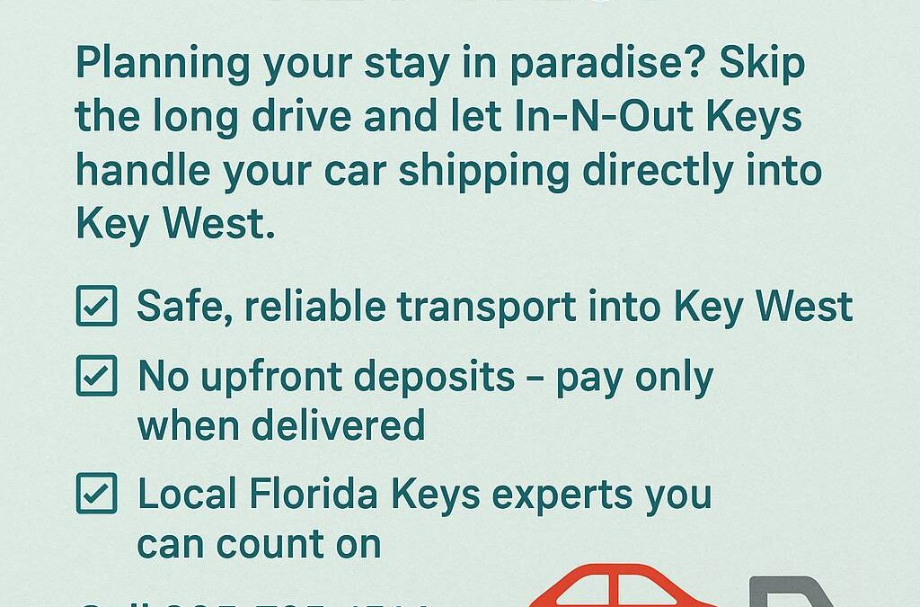 Cost to Ship Your Car to the Florida Keys