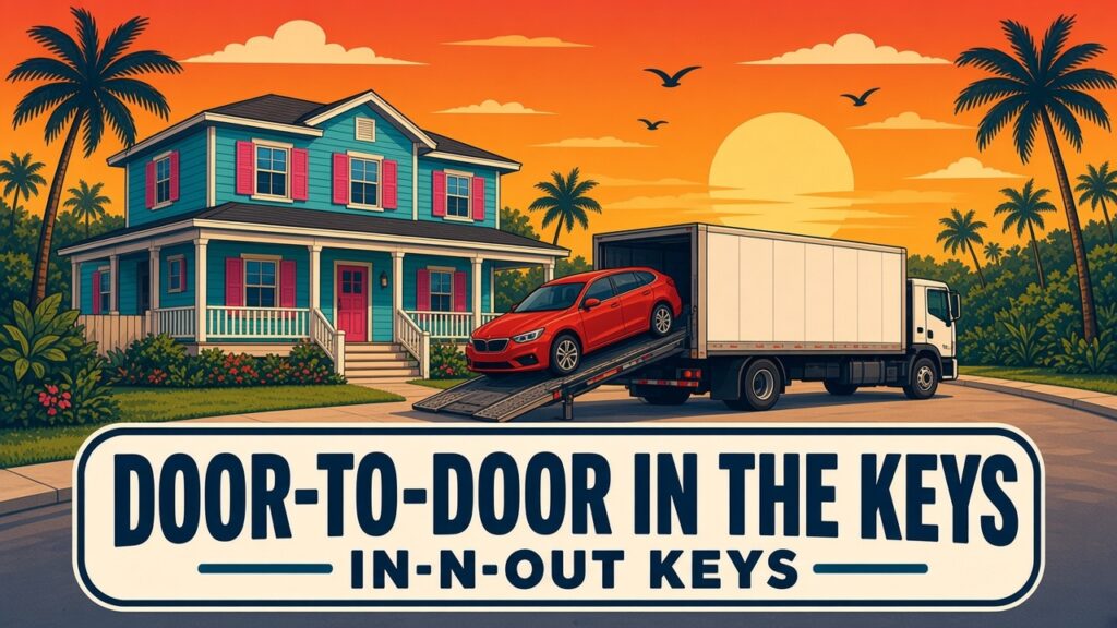 Car delivered door-to-door at a Florida Keys home